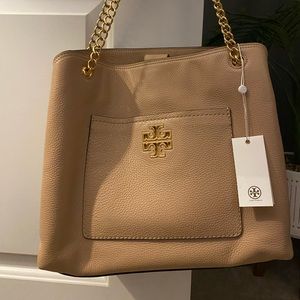 Tory Burch Britten Hobo - BARK
